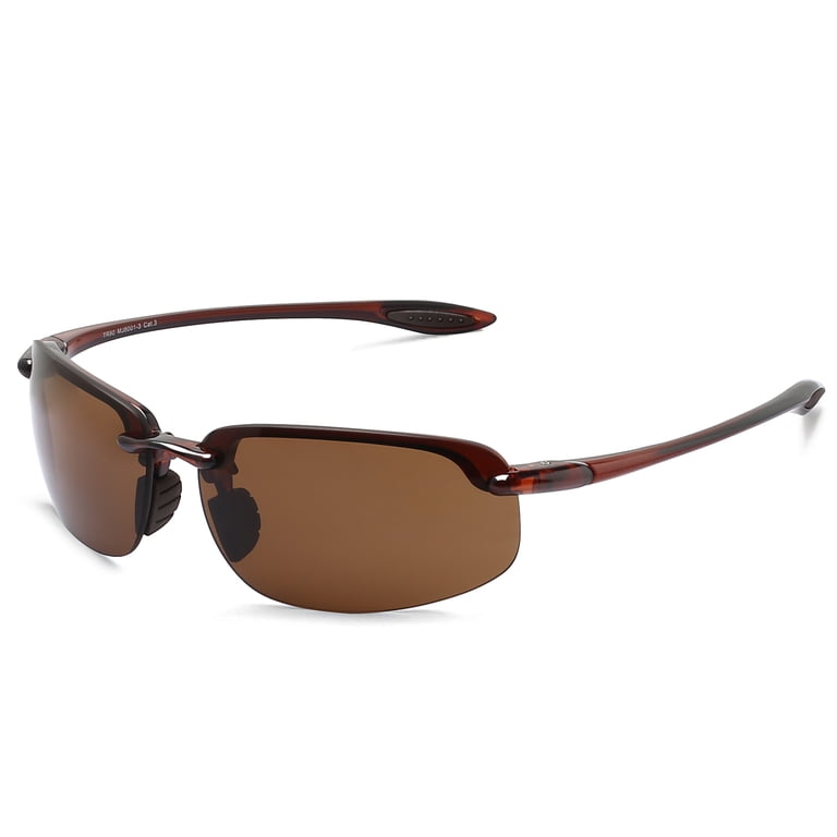 JULI Sports Sunglasses for Men Women Tr90 Rimless Frame for  display picture 2