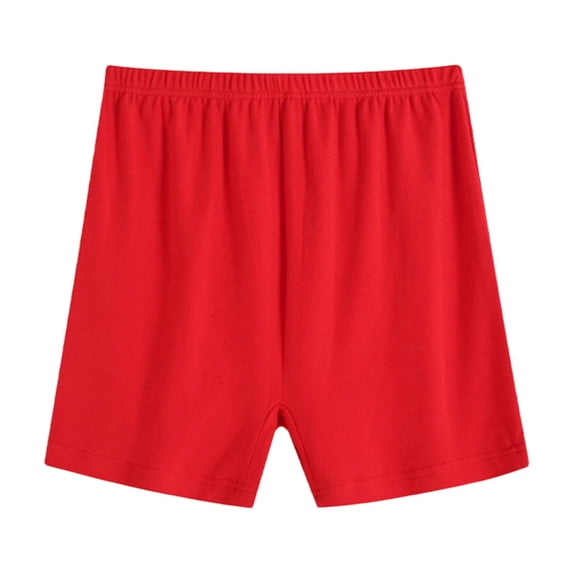 JULMCOMO Big and Tall Boxer Briefs for Men High Elastic Waistband Breathable Soft Comfy Loose Fit Underwear Red 2XL
