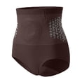 thumbnail image 1 of JULMCOMO Fat Burning Shorts Micro Particle Sculpting Workout Athletic Shorts Thermogenic Tummy Control High Waisted Yoga Pants Butt Lifting Panties Coffee 4XL, 1 of 4