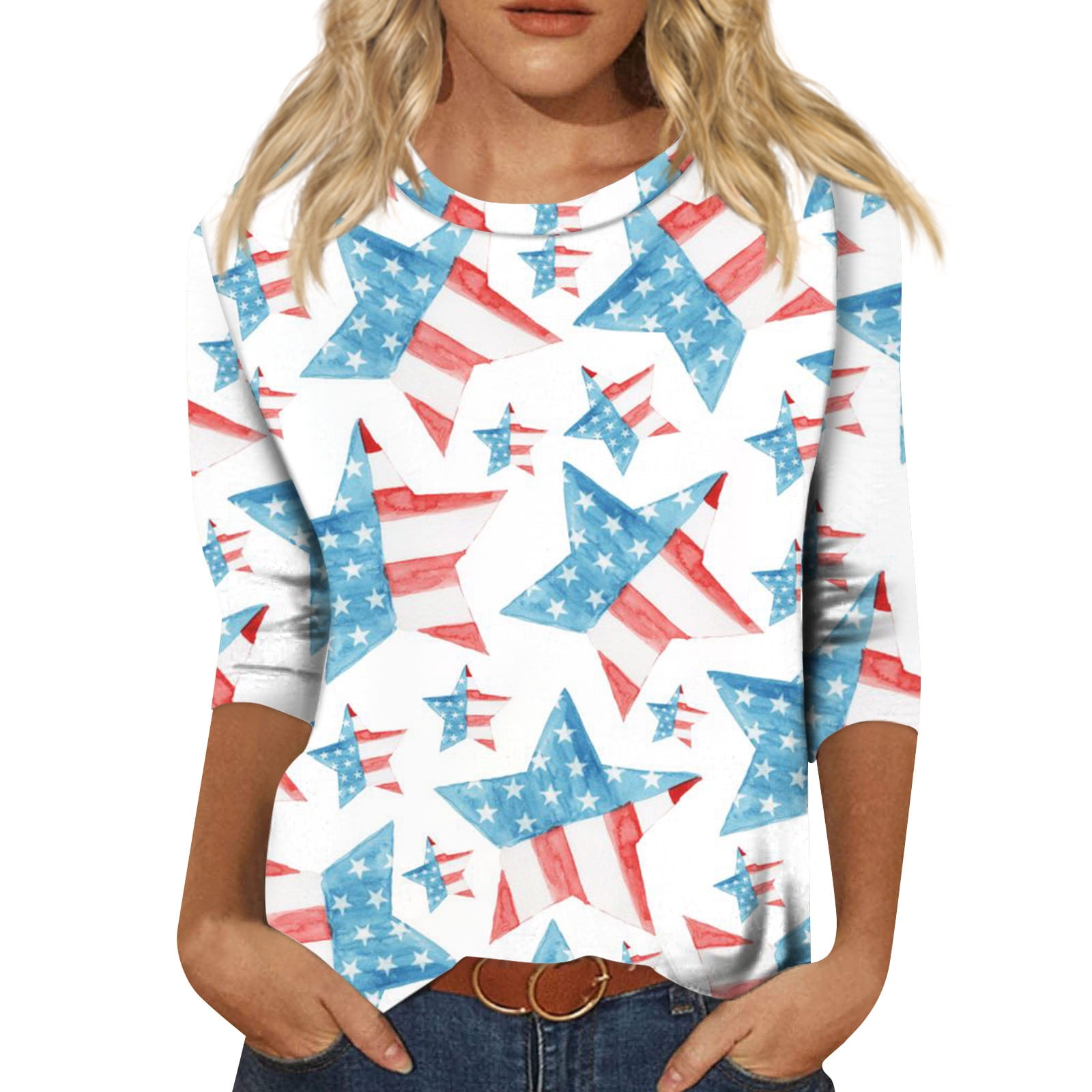 Usa T Shirt Stars Stripes Beer America Flag 4Th Of July Independence Day  Long T Shirt 8guo0x0dpqdz American Flag Shirt, image size:1600x1600