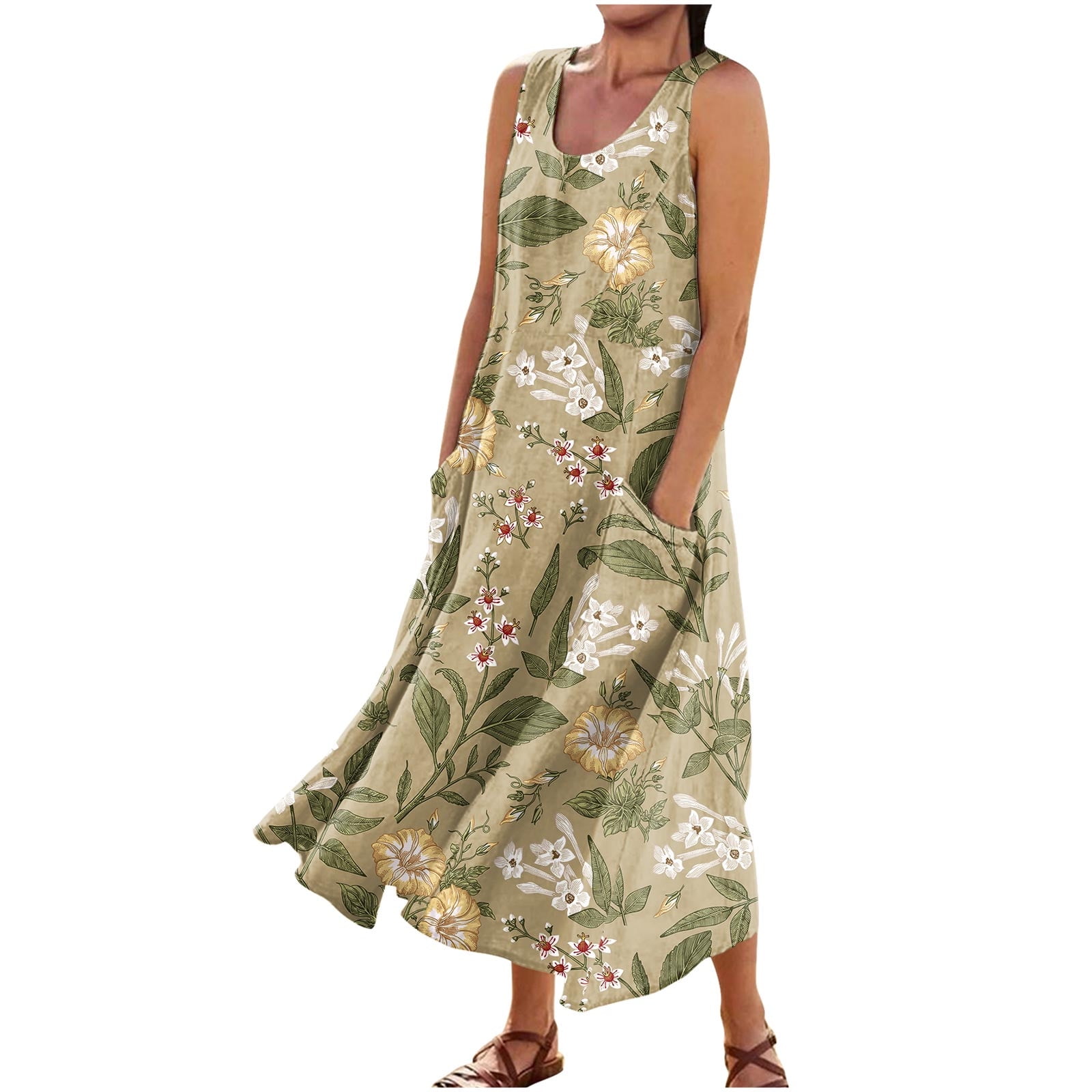 boho maxi dress with pockets 2026 Buy