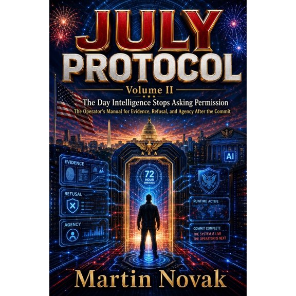 JULY PROTOCOL. The Day Intelligence Stops Asking Permission: Volume II. The Operator's Manual for Evidence, Refusal, and, (Paperback)