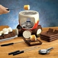 thumbnail image 1 of JUMBL Indoor Ceramic Fuel Powered S'mores Maker Set with 4 Forks and 4 Plates, 1 of 9