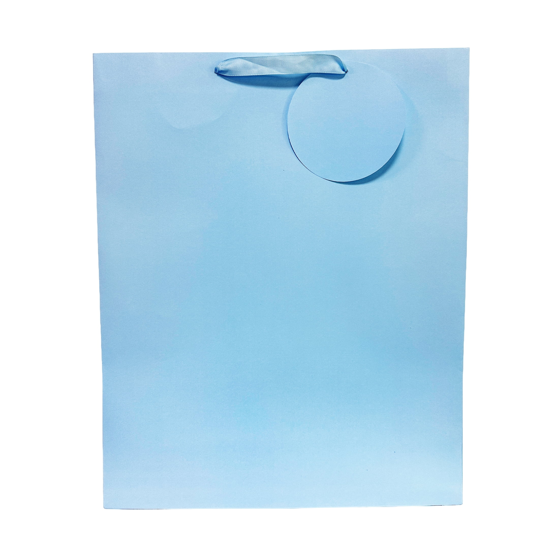 Jumbo Blue Paper Gift Bag,14.5" x 5" x18",by Way To Celebrate
