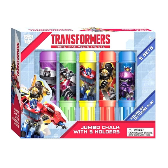 JUMBO CHALK WITH 5 HOLDERS
