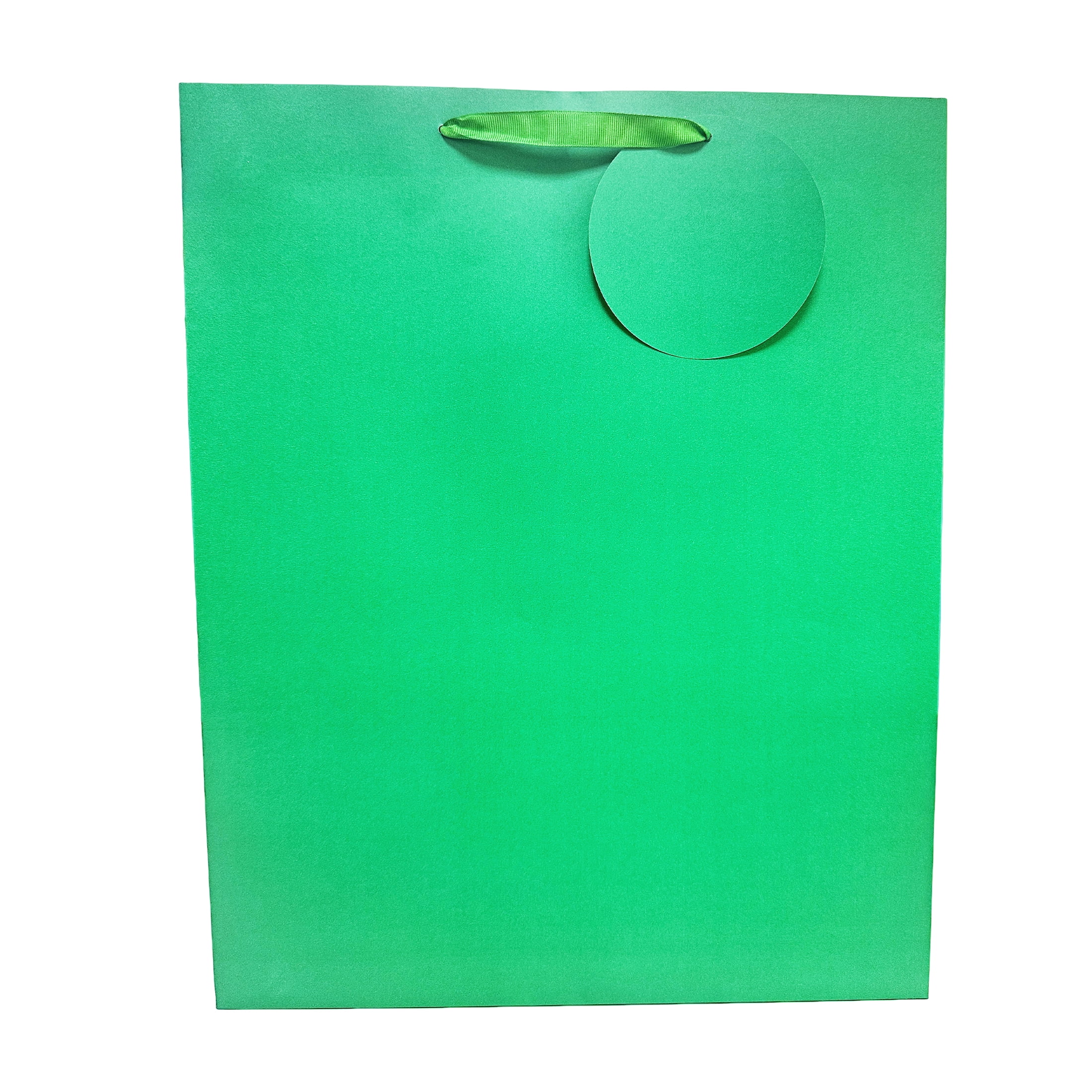 Jumbo Green Paper Gift Bag,14.5" x 5" x 18",By Way To Celebrate