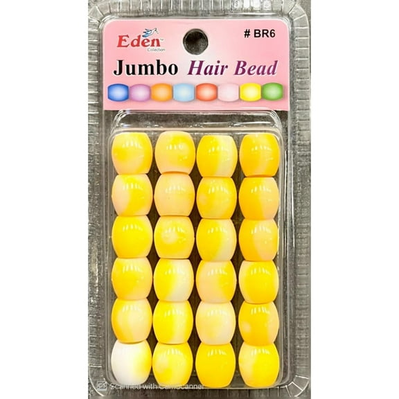 JUMBO HAIR BEAD [PACK OF 2]|#BR6