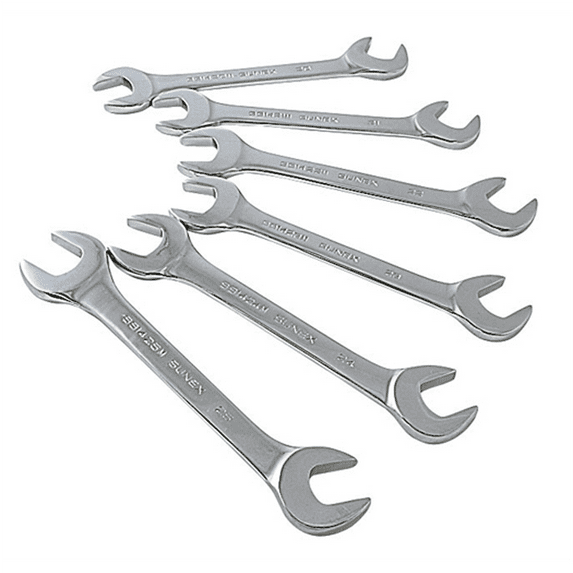 JUMBO METRIC 6 PC. ANGLED WRENCH SET