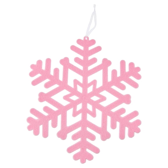 Pink Jumbo Snowflake Christmas Ornament, 14", by Holiday Time