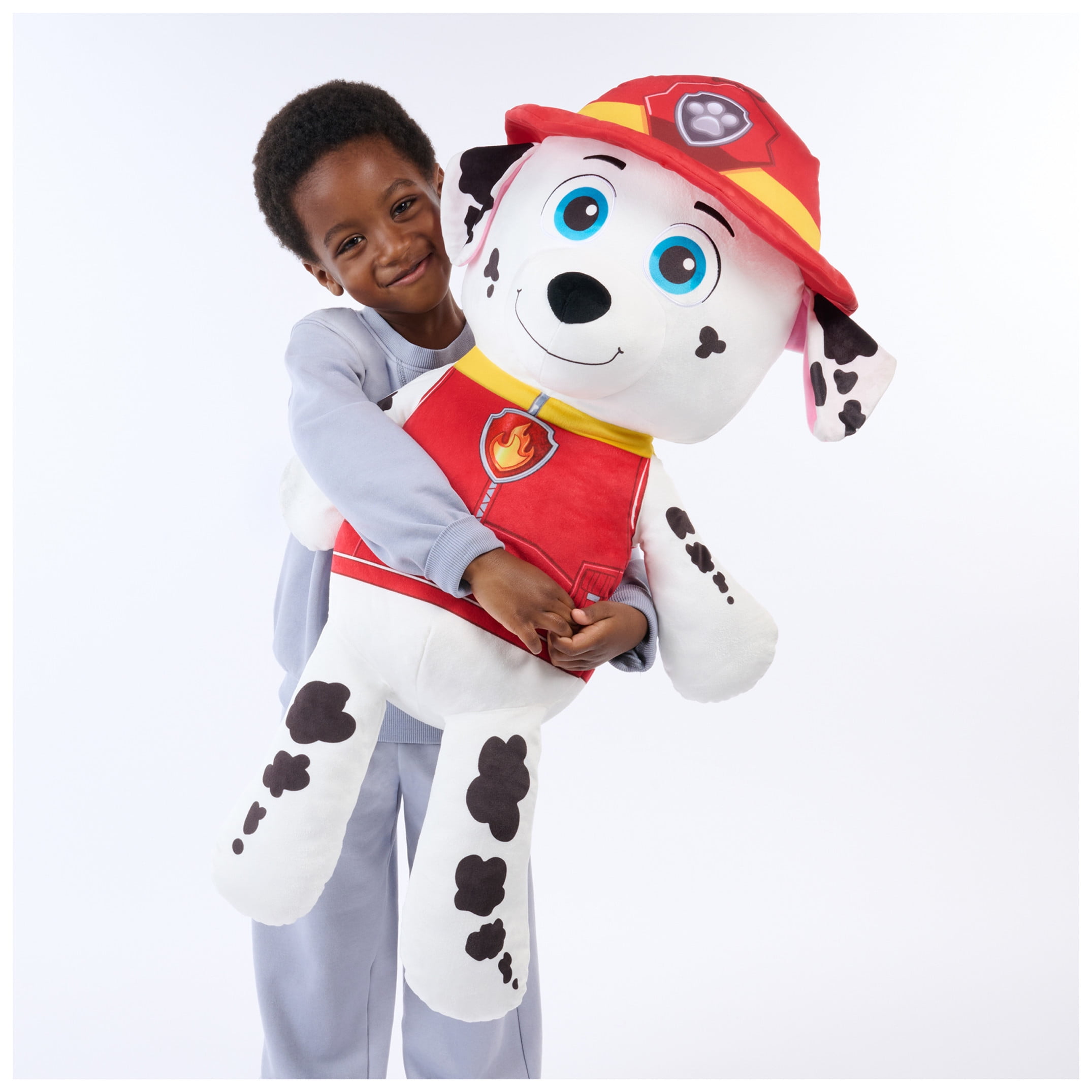 PAW Patrol, Marshall 32-inch Jumbo Plush Toy with Embroidered Details, for Ages 0+
