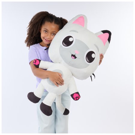 Gabby's Dollhouse: The Movie, 32-inch Jumbo Pandy Paws Plush Toy, for Ages 0+