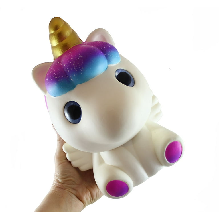 JUMBO Pegasus Unicorn Squishy Slow Rise Foam Pet With