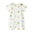thumbnail image 1 of JUMESG Baby Boy'S Clothing Unisex-baby Side Snap Short-sleeve Bodysuit 0 3 6 9 12 18 24 Months,Green 18-24 Months, 1 of 5