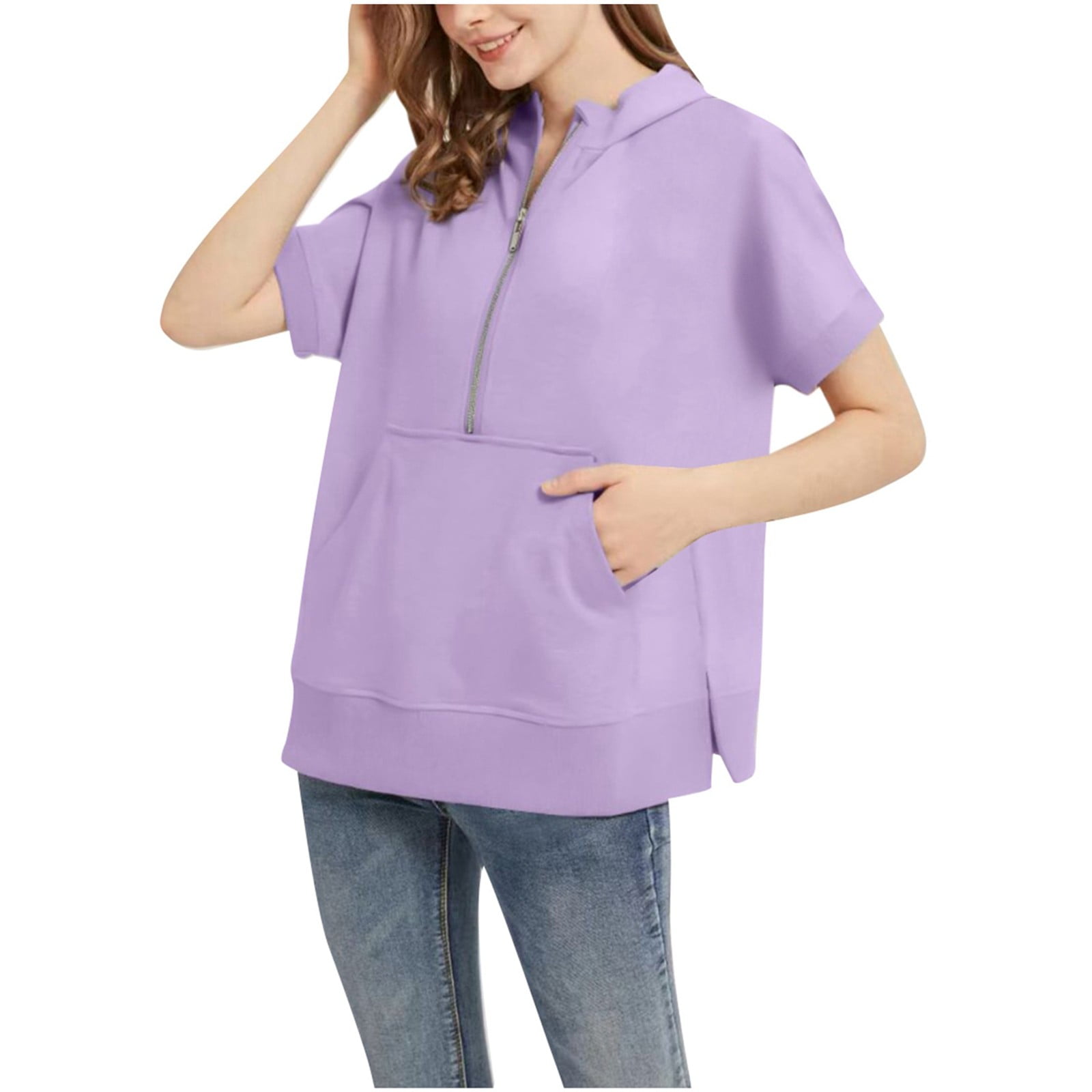 Women's Pullover Long-sleeve Fleece Dress With Mask - View #2