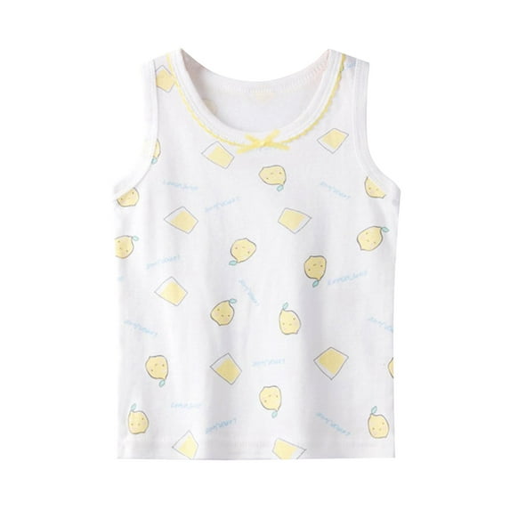 JUMESG Tank Tops for Toddler Girls Girls Dance Tank Tops Racerback Sleeveless Tops for Ballet Gymnastics Dancewear (White,3-4 Years)