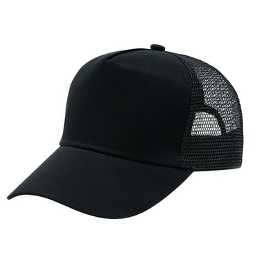 JUMESG Toddler Baseball Hats Boys Toddler Baseball Hat Kid Toddler Baseball Cap Washed Adjustable Caps Hats for Toddler Boys Girls (Black,One Size)
