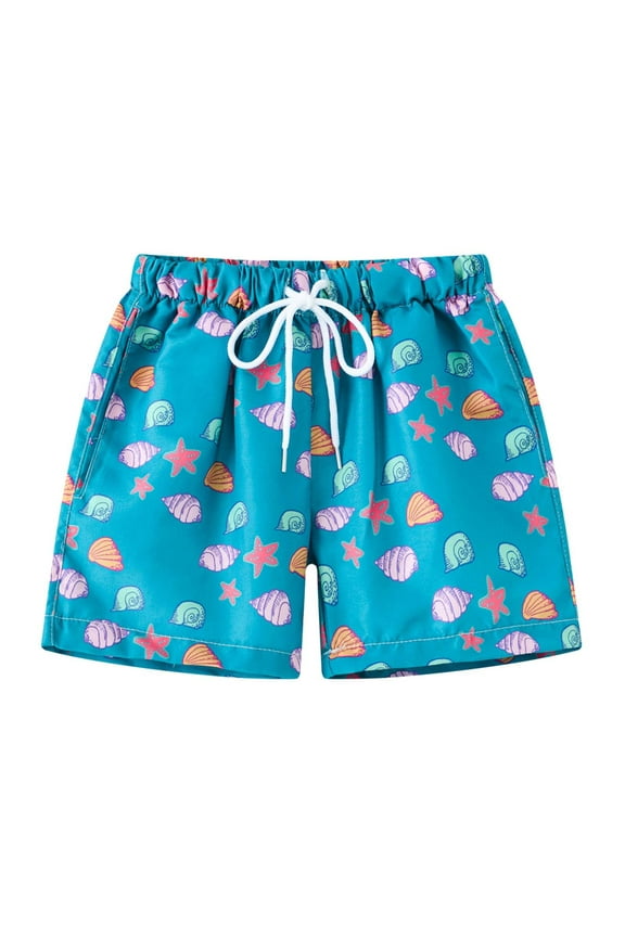 JUMESG Toddler Boy Swimsuit Baby Swim Trunks, Toddler Swimsuit Bathing Suit Beach Swimming Shorts 12 18 24 Months 3T 4T 5T,Sky Blue 4-5 Years