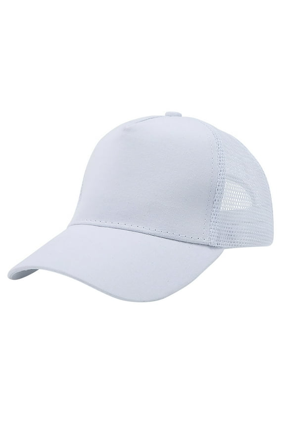 JUMESG Toddler Girl Breathable Baseball Hat Sport Quick-Adjustable Strap Closure Sun Protect Golf Visor Cap Hat (White,One Size)