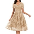 JUMESGU Fall Dresses for Women's 2024 Fall Dresses Elegant Wedding