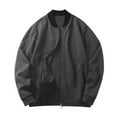 JUMESGU Heavy Winter Jackets for Men Men's Bomber Lightweight Jacket