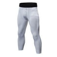 thumbnail image 1 of JUMESGU Men's Compression Pants Tights Leggings Sports Baselayer Running Athletic Workout Active (White,XL), 1 of 3