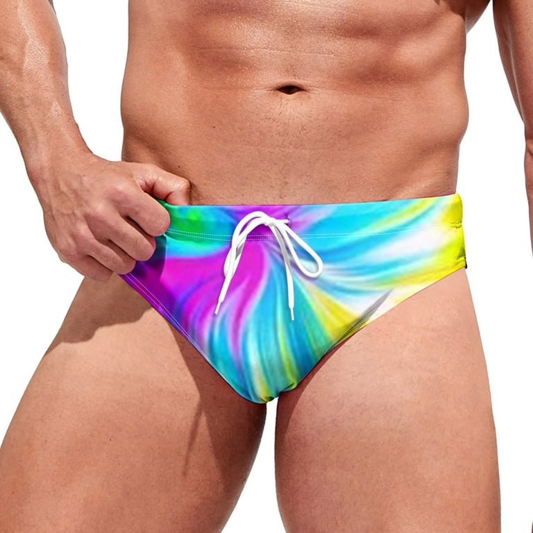 JUMESGU Mens Bikini Swimwear Sexy Swimsuit Design Swim Briefs with