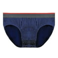 thumbnail image 1 of JUMESGU Mens Briefs Underwear Mens Classics Briefs Full Rise Underwear Briefs (Blue,L), 1 of 2