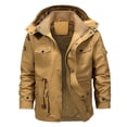 thumbnail image 1 of JUMESGU Mens Jackets Lightweight Big and Tall Men's Bomber Jacket Lightweight Windbreaker Casual Stylish Golf (Khaki,M), 1 of 6
