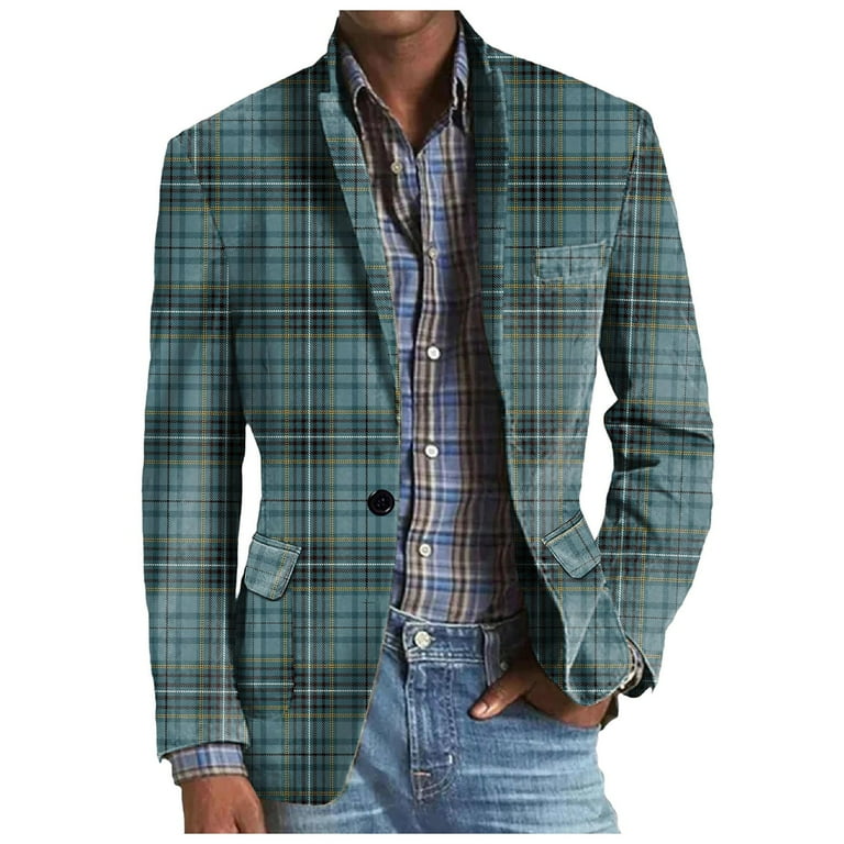 JUMESGU Suit Blazer for Men Men's Sport Coats and Blazers Regular