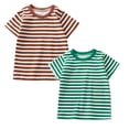 thumbnail image 1 of JUMESGU Toddler Girl Graphic Tees Toddler Boy Girl Kindergarten Graduation Shirt Kids Kindergarten T-Shirt Cute Tee Tops (Brown & Green,18-24 Months), 1 of 6