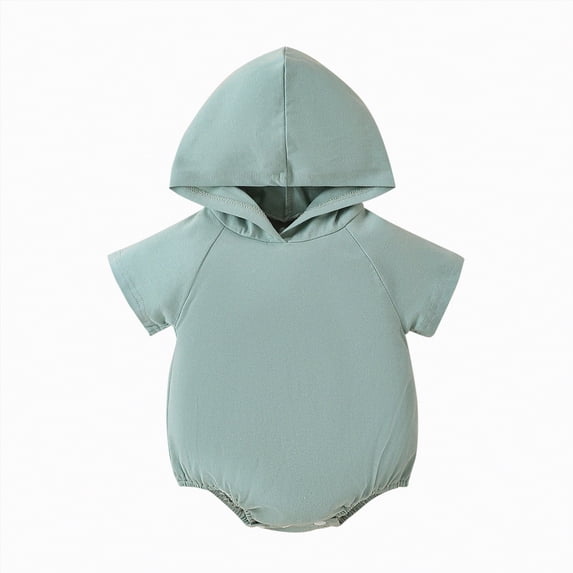 JUMEYU Baby Bodysuit Boy Funny Unisex-Baby Short-Sleeve Bodysuits 0 3 6 9 12 18 24 Months (Mint Green,6-12 Months)