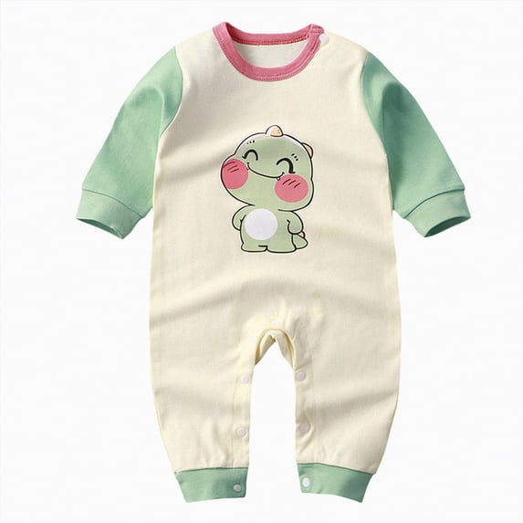 JUMEYU Baby Boy Clothes Newborn Summer Newborn Baby Boy Outfit Short Sleeve Romper Jumpsuit One Piece Clothes 0 3 6 9 12 18 24 Months (Light Green,3-6 Months)