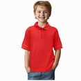 thumbnail image 1 of JUMEYU Baby Boy Polo Boys Short Sleeve Polo Upf 50+ Sun Protection Outdoor 18 24 Months (Red,18-24 Months), 1 of 4
