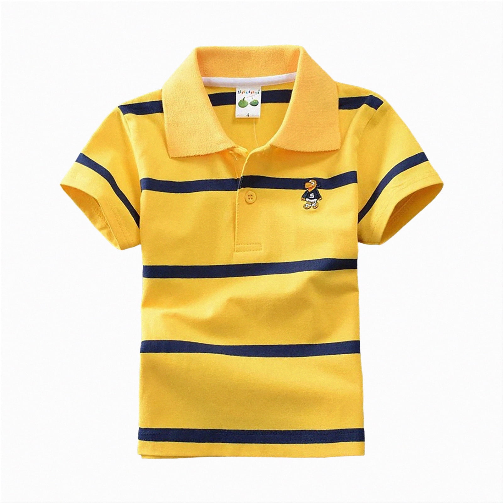 JUMEYU Baby Boy Polo Toddler to Youth Boys' School Uniform Pique Polo ...