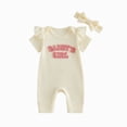 thumbnail image 1 of JUMEYU Baby Clothes Unisex Romper for Baby Funny Infant Girl Boy Rompers Newborn Clothes 0 3 6 9 12 18 24 Months (Beige,6-12 Months), 1 of 4