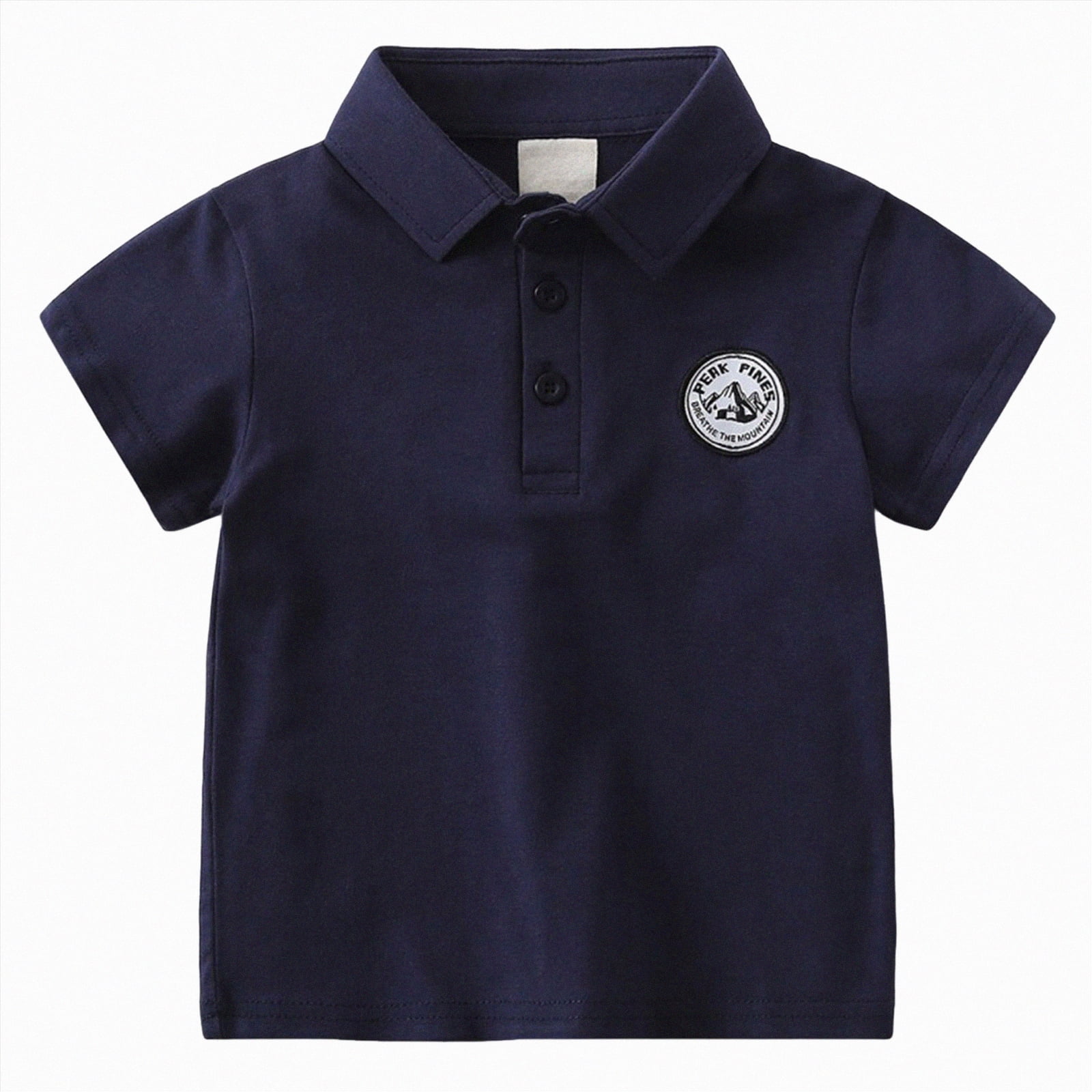 JUMEYU Baby Dress Shirt Boys School Uniform Short Sleeve Polo Soft ...