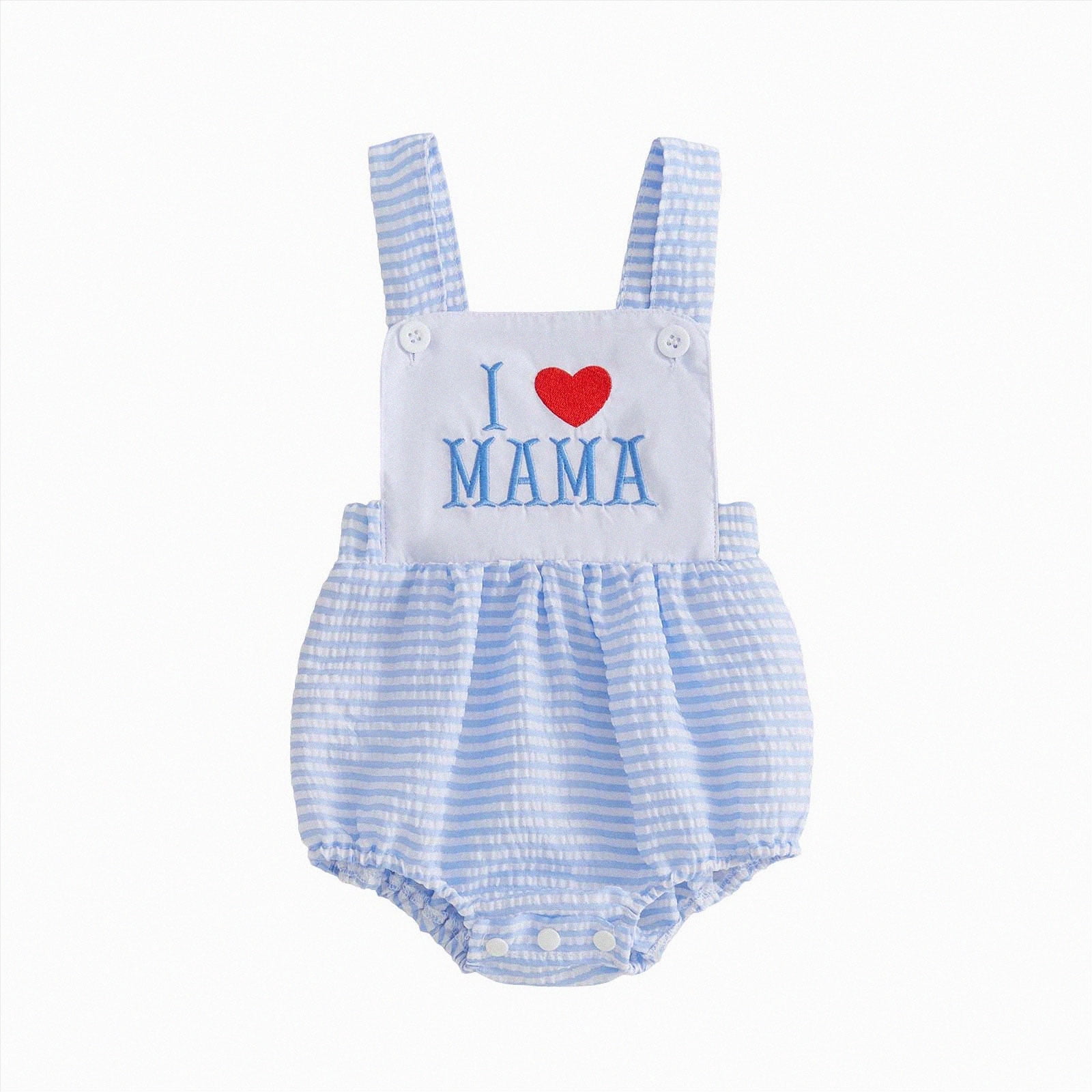 JUMEYU Baby Girl Bodysuit Short Sleeve Baby Girls Bodysuit Summer Sleeveless Bodysuits One Piece Clothes Outfits for Newborn Infant 0 3 6 9 12 18 24 Months (Blue,6-12 Months)