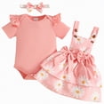 thumbnail image 1 of JUMEYU Baby Girl Newborn Clothes Newborn Baby Girls Dress Infant Shiny Printed Sequin Bowknot Tutu Princess Dress 0 3 6 9 12 18 24 Months (Watermelon Red,12-18 Months), 1 of 9