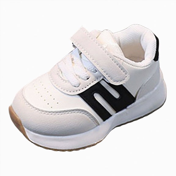 JUMEYU Baby Girl Shoes Toddler Baby Shoes Toddler Shoes Girls Infant Sock Shoes Lightweight Breathable Walking Baby Shoes Size 7 (Black,Toddler 7)