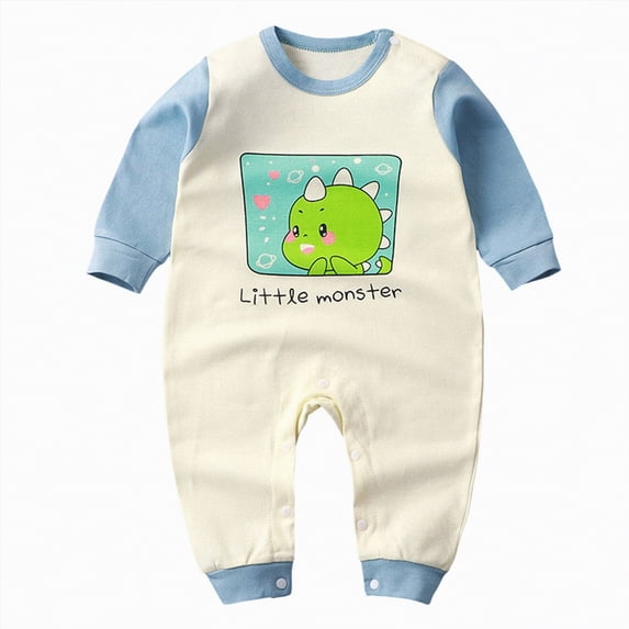 JUMEYU Baby Jumpsuit Romper Unisex Baby Hooded Jumpsuit Infant Boy Girl Long Sleeves Romper Fall Winter Spring Outfits 0 3 6 9 12 18 24 Months (Light Blue,6-12 Months)