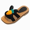 thumbnail image 1 of JUMEYU Beach Slippers for Girls Slipper Kids Summer Girls Slipper Toddler Baby Sandals Cartoon Animal Soft and Non-Slip Kids Home Slipper Size 9.5(Black,9.5 Toddler), 1 of 5