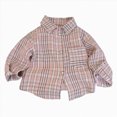 thumbnail image 1 of JUMEYU Big Boy Flannel Shirts Toddler Kids Boys Flannel Shirts Plaid Shirt Button Down Long Sleeve Jacket Top Fall Winter Clothes 5T 6T (Pink,5-6 Years), 1 of 9