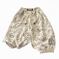 thumbnail image 1 of JUMEYU Boys Pants Little Boy's Cargo Joggers Pants Kids Elastic Waist Drawstring School Uniform Trousers Size 6-7 (Khaki,6-7 Years), 1 of 3