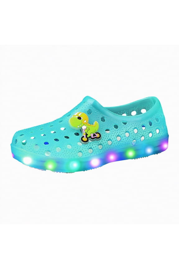 Dress Shoes for Toddler Girls Toddler Girl’s Princess Shoes Jelly Sandals Toddler Dancing Show Mary Janes Beach Summer Rain Shoes Glitter Sandals Dress Sandals Size 11 (Green,Little Kids 11)