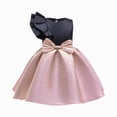 thumbnail image 1 of JUMEYU Dress for Teens Flower Girl Lace Back Dress Full-Length Floral Embroidered Toddler Tutu Tulle Dresses for Girls 3T 4T (Pink,3-4 Years), 1 of 9