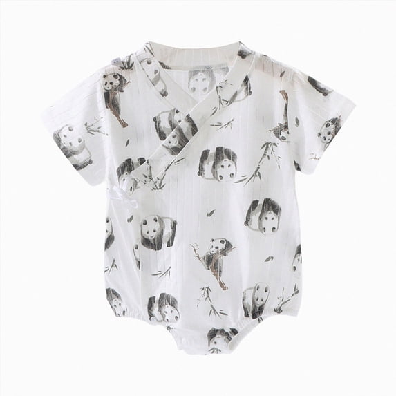 JUMEYU Girl Bodysuit Newborn Baby Short Sleeve Bodysuit Baby Clothes 0 3 6 9 12 18 24 Months (Black,9-12 Months)