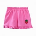 thumbnail image 1 of JUMEYU Girls Shorts Toddler Girls Shorts Girls Tennis Cheer Athletic Preppy Running Sports Shorts for Little Girls 3T 4T (Hot Pink,3-4 Years), 1 of 4