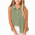 thumbnail image 1 of JUMEYU Girls Summer Tank Tops Girls Athletic Tank Tops, Pleated Mesh Back Active Performance Shirts for Dance, Gymnastics, & Everyday Wear Size 9-10 (Green,9-10 Years), 1 of 6