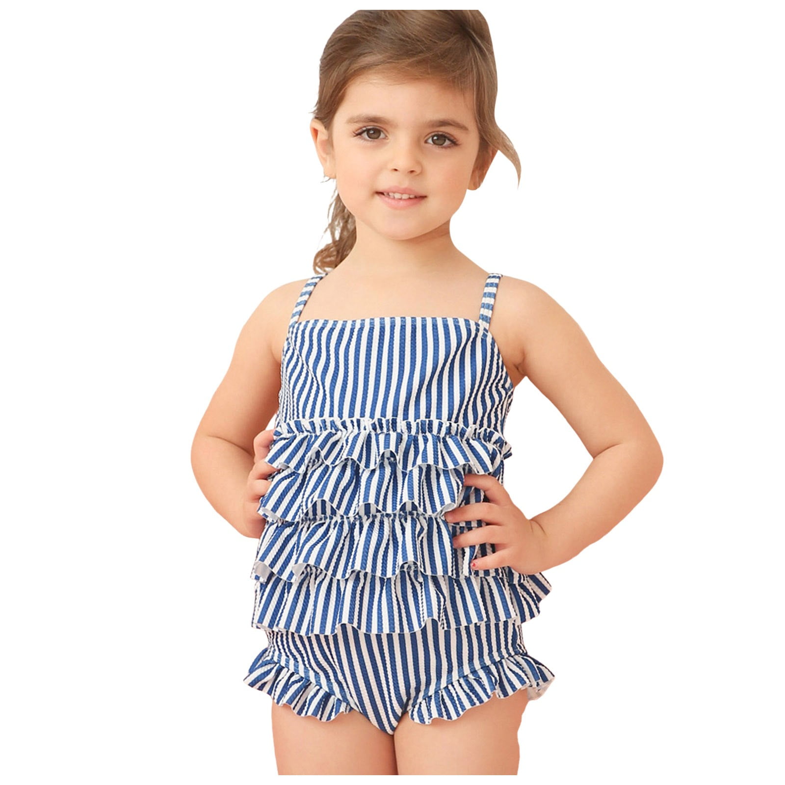 JUMEYU Girls Swimsuits One Piece Newborn Baby Girl Swimsuit Toddler