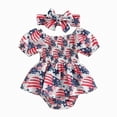 thumbnail image 1 of JUMEYU Newborn Bodysuit Baby Girl Funny Super Soft Fabric Comfy Baby Short Sleeve Bodysuit 0 3 6 9 12 18 24 Months (White,12-18 Months ), 1 of 7